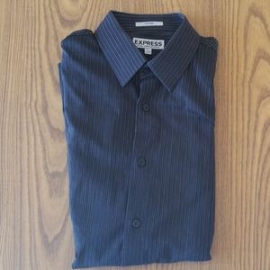 Express Men Stretch Button Up Shirt